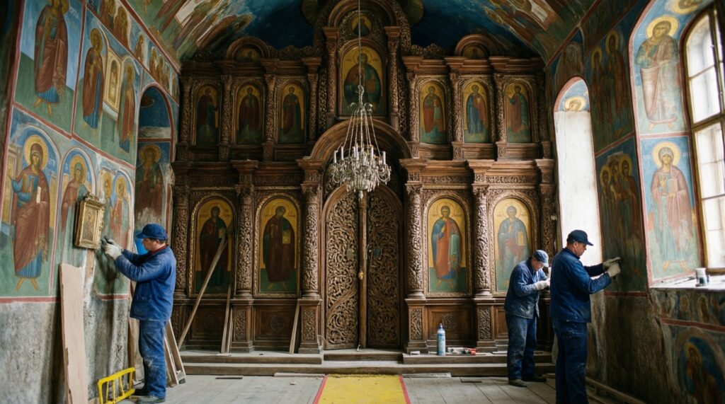 Наследие и архитектура: конструктивизм Иванова, усадьбы, храмы и истории восстановления - иллюстрация